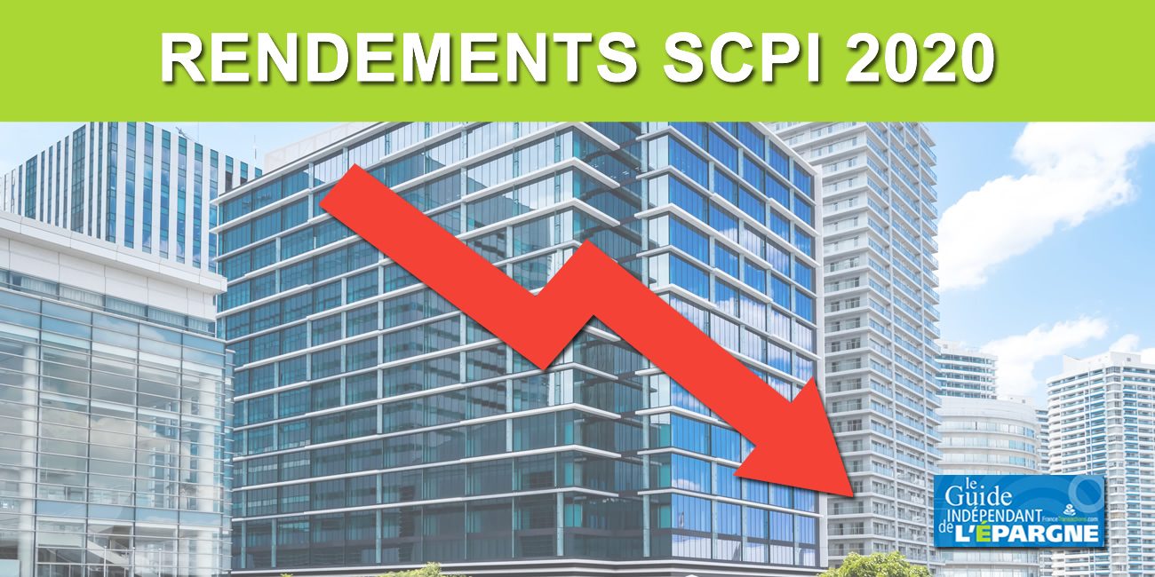Chute de revenus des SCPI au 1er trimestre 2020, mais rendement moyen 2020 attendu en baisse de seulement -10% selon Linxea Chute de revenus des SCPI au 1er trimestre 2020, mais rendement moyen 2020 attendu en baisse de seulement -10% selon Linxea