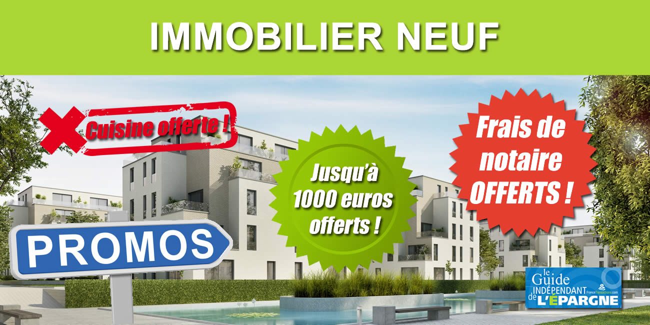 Immobilier neuf : les offres promotionnelles se multiplient, plusieurs milliers d'euros à la clé, car les ventes chutent... Immobilier neuf : les offres promotionnelles se multiplient, plusieurs milliers d'euros à la clé, car les ventes chutent...