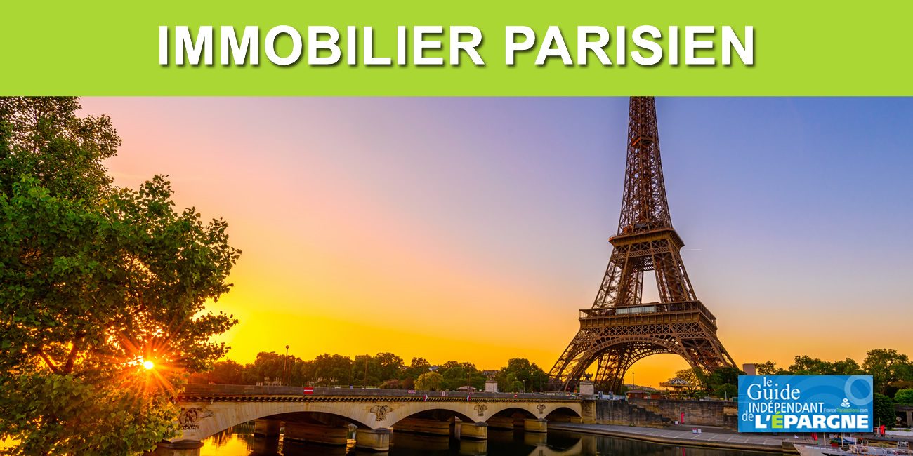 Immobilier à Paris : le prix du mètre carré en baisse de -1.97% au premier semestre 2021
