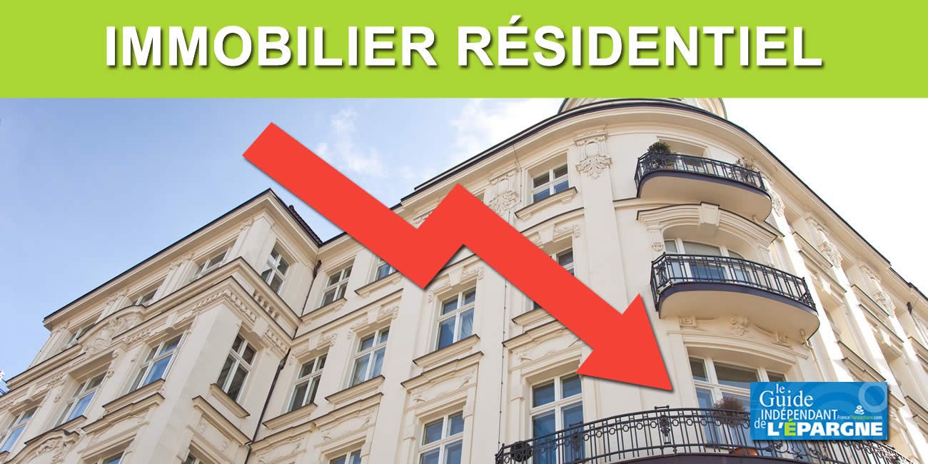 Immobilier résidentiel : les investissements en fort ralentissement au 1er semestre 2022 (-18%)