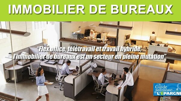 Immobilier de bureau : une résilience durable ? Télétravail, flex office, la révolution des usages est en marche