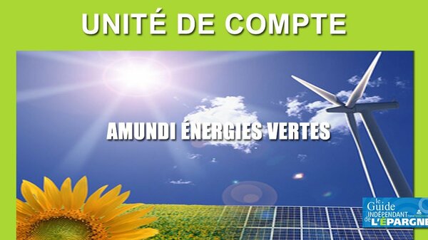 Assurance-Vie : Amundi Energies Vertes, la nouvelle UC pour investir dans les fermes solaires, éoliennes et hydrauliques