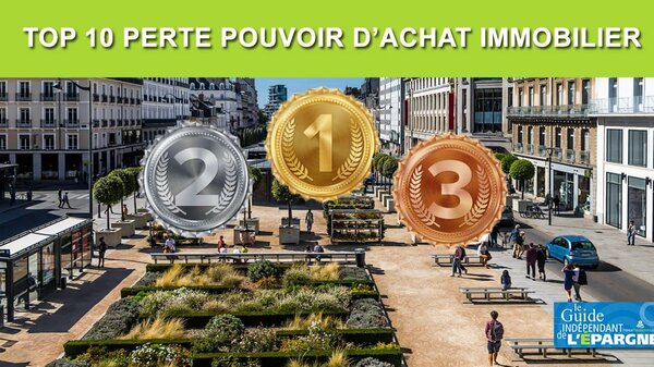 Perte de pouvoir d'achat immobilier : la liste des villes où la perte est la plus élevée