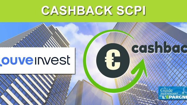 SCPI : cashback de 2.75% sur une sélection de SCPI pour toute souscription effectuée avant le 10 avril 2023