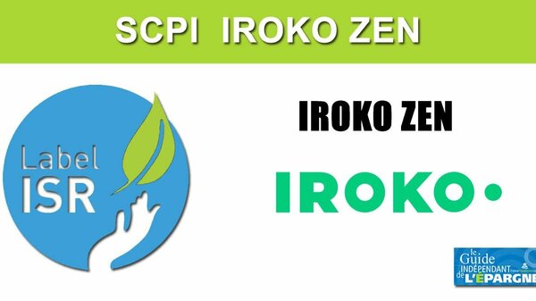 La SCPI IROKO ZEN acquiert un bâtiment logistique, loué actuellement à Chronopost, jusqu'en 2024
