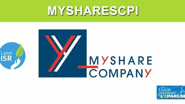 Hausse du prix des parts de la SCPI MyShareSCPI de 1.9%